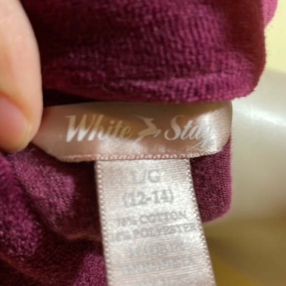 Womens White Stag Zip Up Sweater - Picture 3 of 3